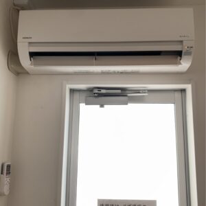 【熱中症対策】東浜工場のトイレにエアコンを設置しました。